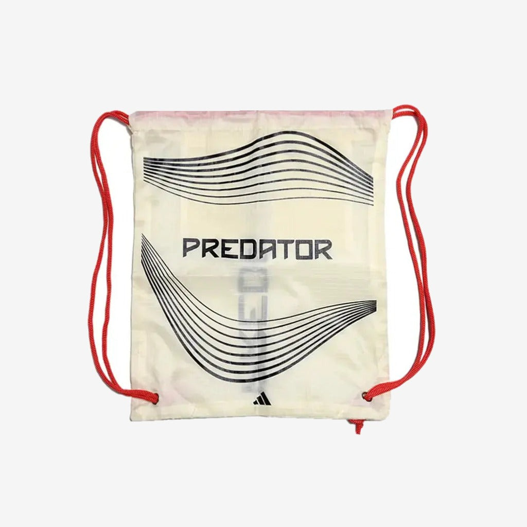 Adidas Predator 25 Elite Fold-over Tongue FG Champagne - Blanc/Noir/Pure Ruby