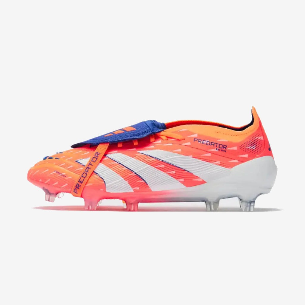 Adidas Predator Elite Fold-over Tongue FG Coral Blaze - Coral/Blanc/Orange