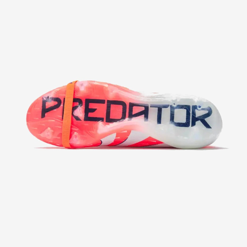 Adidas Predator Elite Fold-over Tongue FG Coral Blaze - Coral/Blanc/Orange
