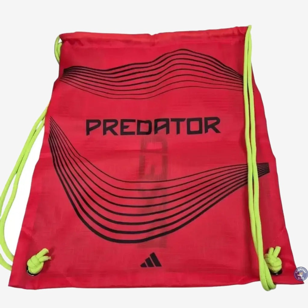 Adidas Predator 25 Elite Fold-over Tongue FG Pure Victory - Lucid Red/Blanc/Noir