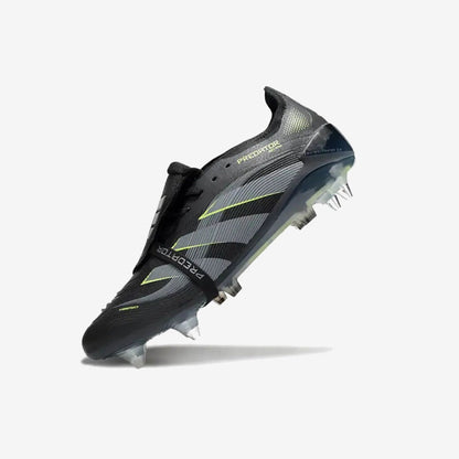 Adidas Predator Elite Fold-over Tongue SG - Electric Stealth - Noir/Vert Fluo SG