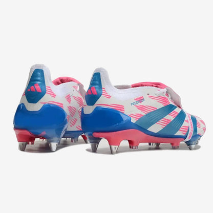 Adidas Predator Elite Fold-over Tongue SG Reemergence - Blanc/Bleu/Rose
