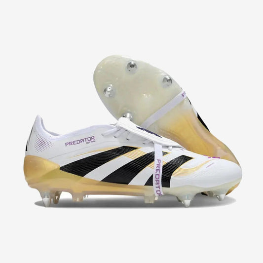 Adidas Predator Elite Fold-over Tongue SG Road to Glory - Blanc/Noir/Doré