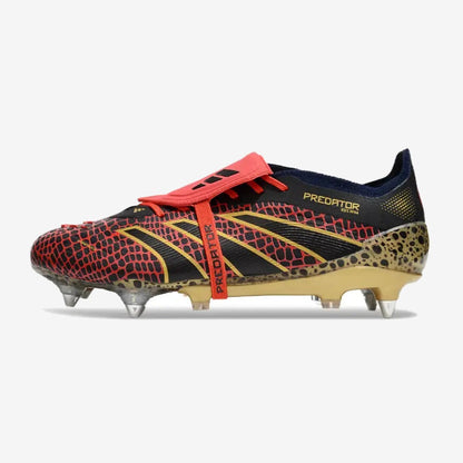 Adidas Predator Elite Fold-over Tongue SG Year of the Snake - Lucid Red/Doré/Noir ÉDITION LIMITÉE