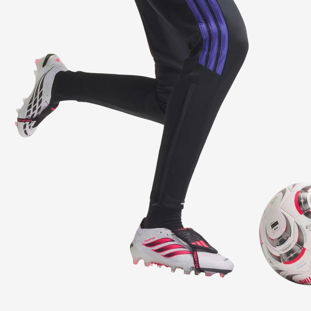 Adidas Predator Elite Tongue FG Control or Chaos - Blanc/Solar Turbo