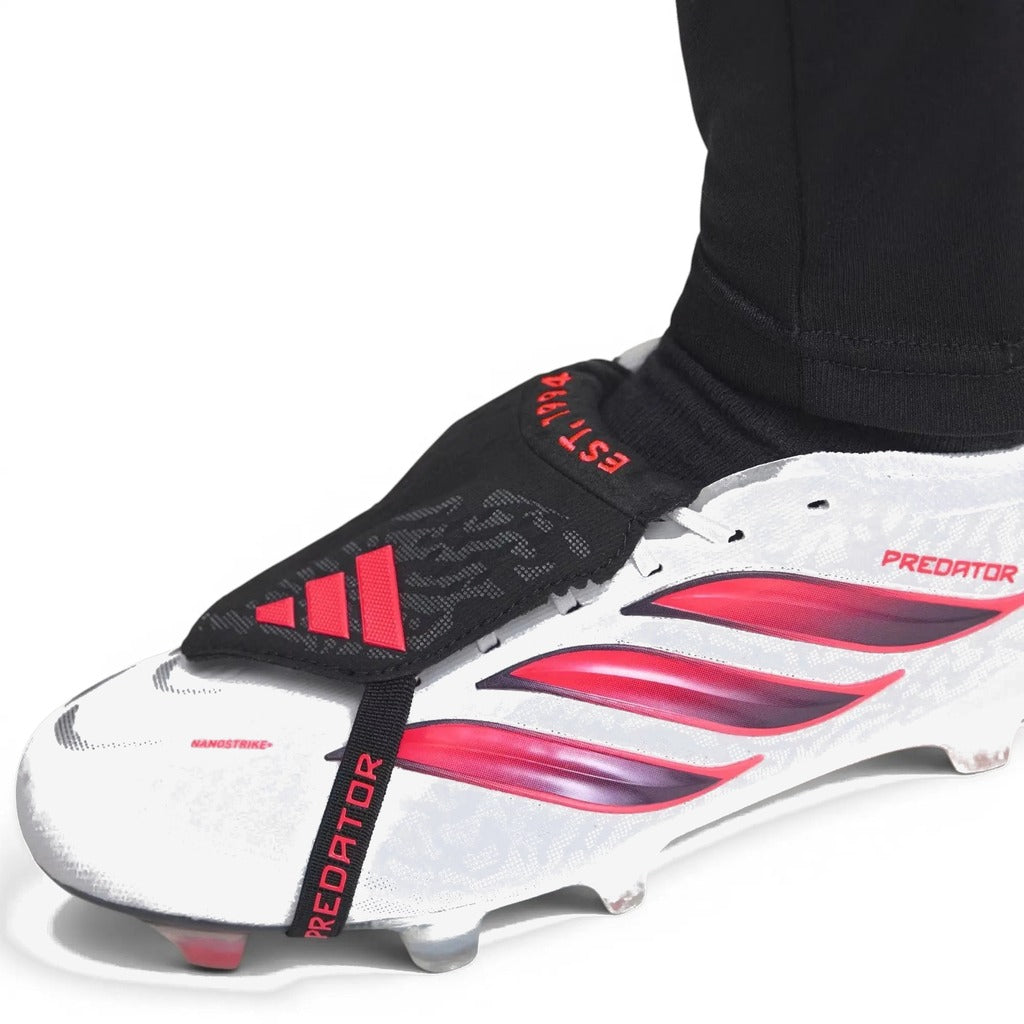 Adidas Predator Elite Tongue FG Control or Chaos - Blanc/Solar Turbo