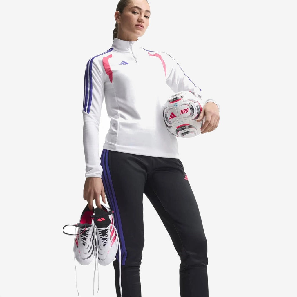Adidas Predator Elite Tongue FG Control or Chaos - Blanc/Solar Turbo