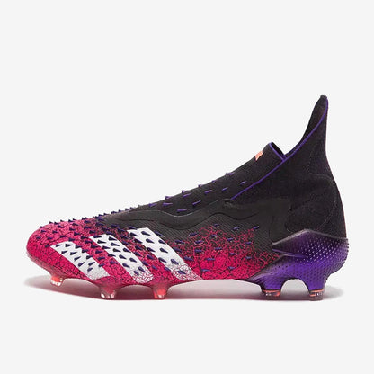 Adidas PREDATOR FREAK + FG/AG SUPERSPECTRAL - NOIR/BLANC/ROSE