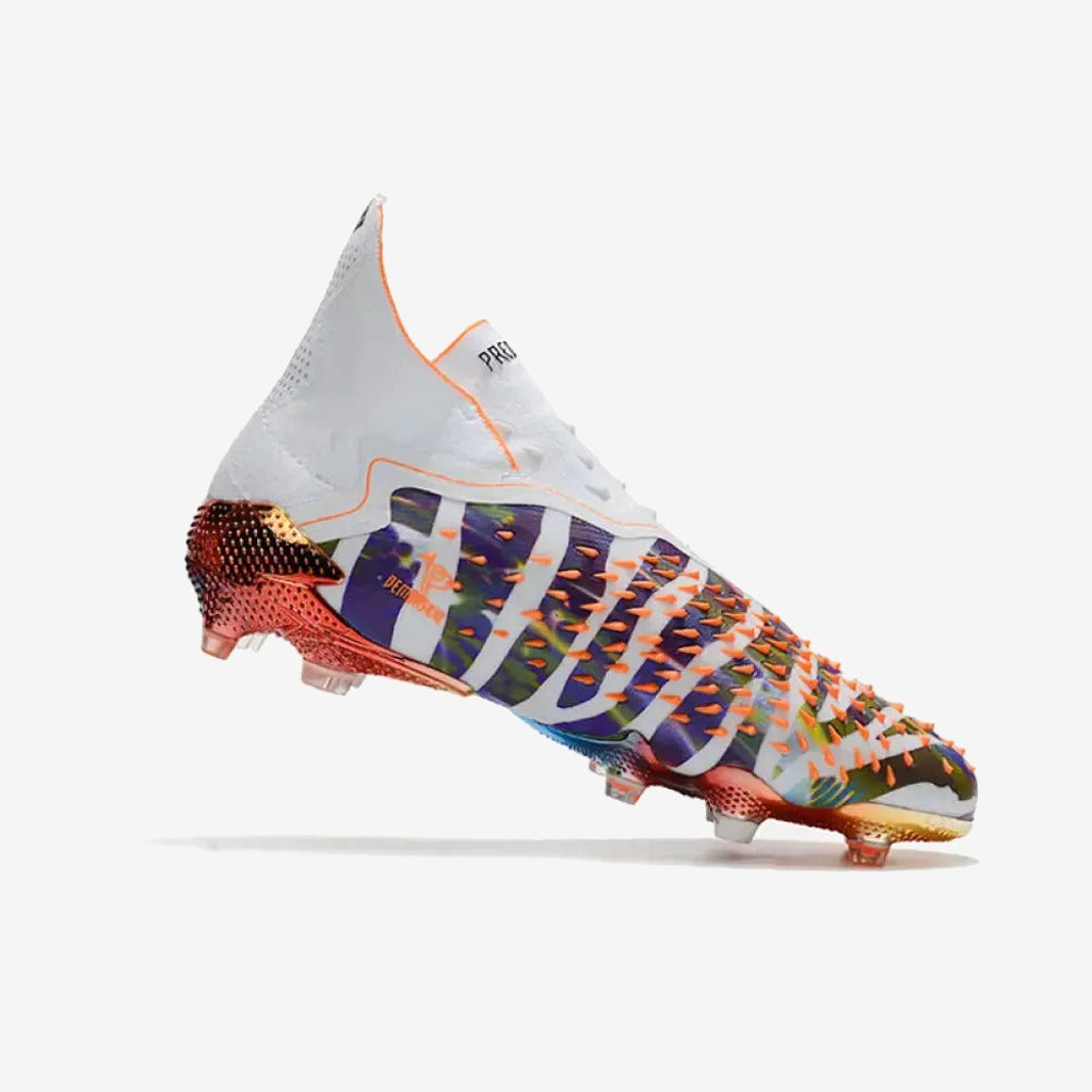 Adidas Predator Freak Laceless FG Paul Pogba X Stella McCartney - Blanc/Noir/Orange ÉDITION LIMITÉE