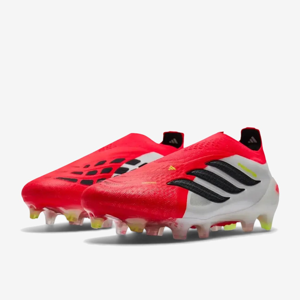 Adidas Predator 26 Laceless FG Born for Goals - Rouge/Noir/Blanc