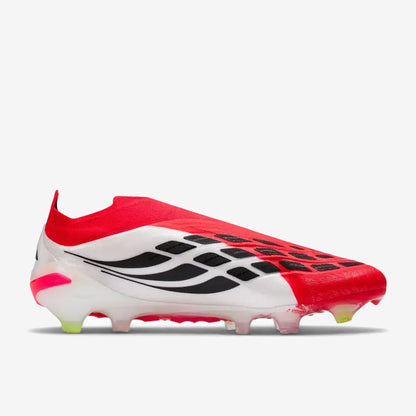 Adidas Predator 26 Laceless FG Born for Goals - Rouge/Noir/Blanc