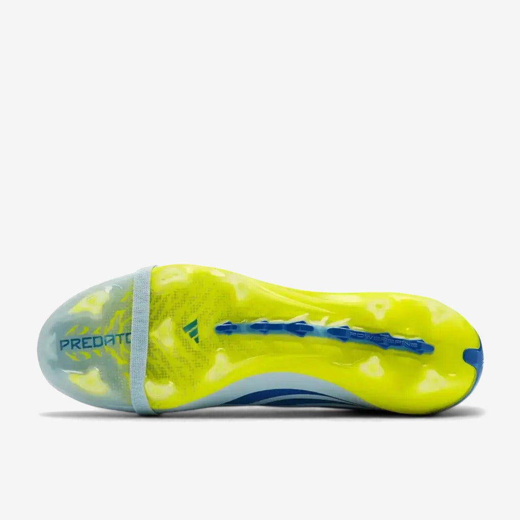Adidas Predator Tongue Elite FG Ice Cold Precision - Gris/Bleu/Jaune