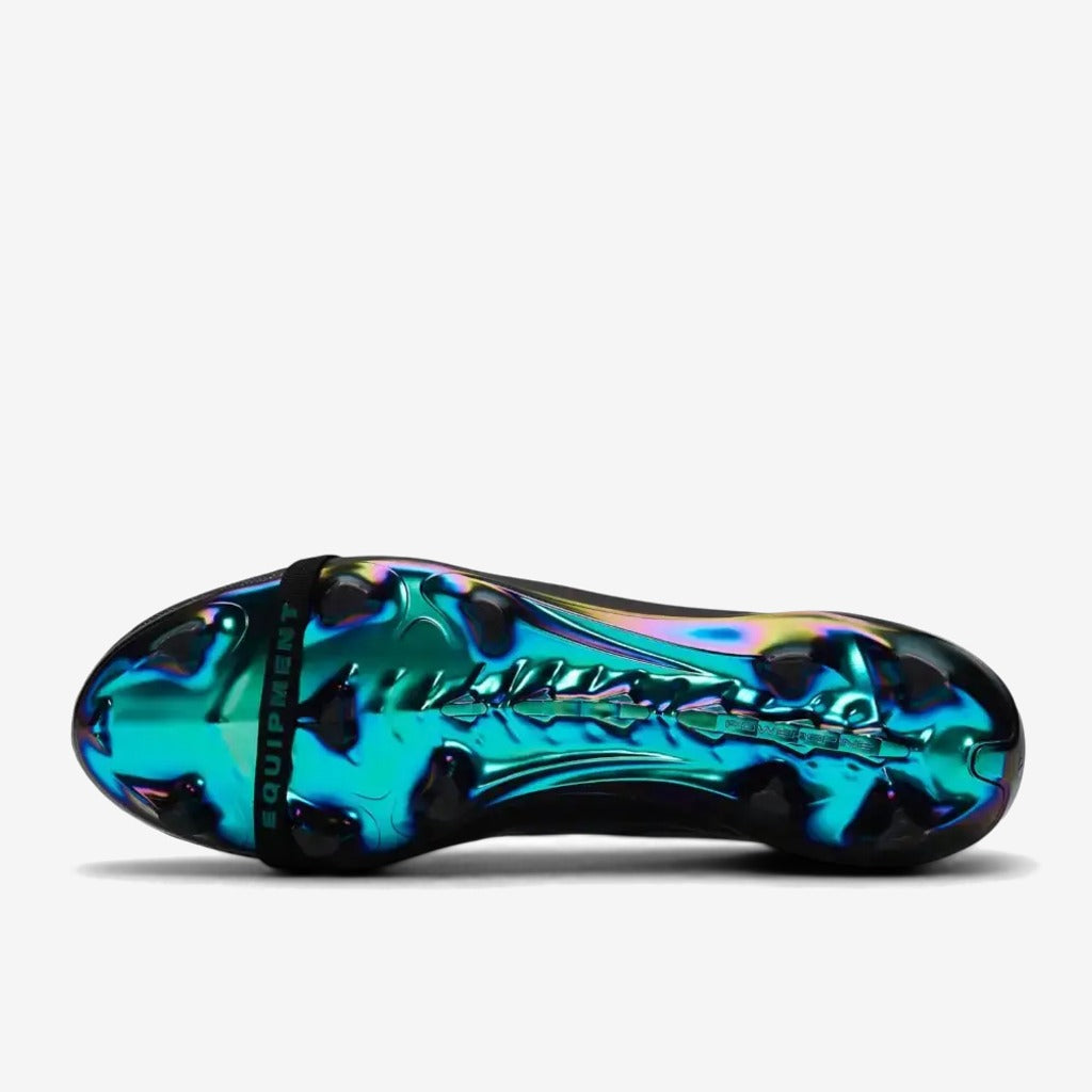 Adidas Predator Tongue FG - Noir/Vert Equipment