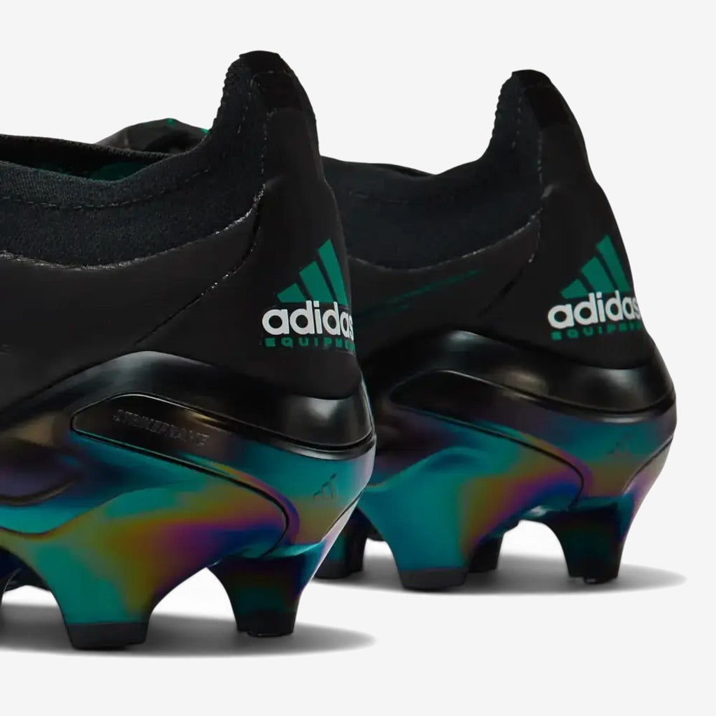 Adidas Predator Tongue FG - Noir/Vert Equipment