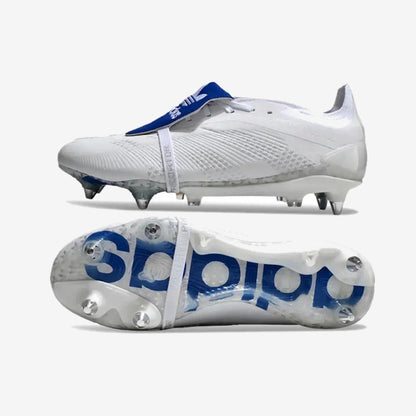 Adidas Predator Elite x Beckham Elite Tongue SG - Blanc/Bleu