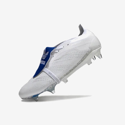 Adidas Predator Elite x Beckham Elite Tongue SG - Blanc/Bleu