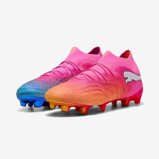 PUMA Future 9 Ultimate FG - Poison Pink/Orange/Bleu/Blanc