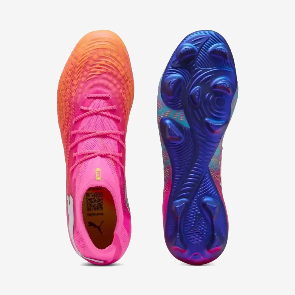 PUMA Future 9 Ultimate FG - Poison Pink/Orange/Bleu/Blanc