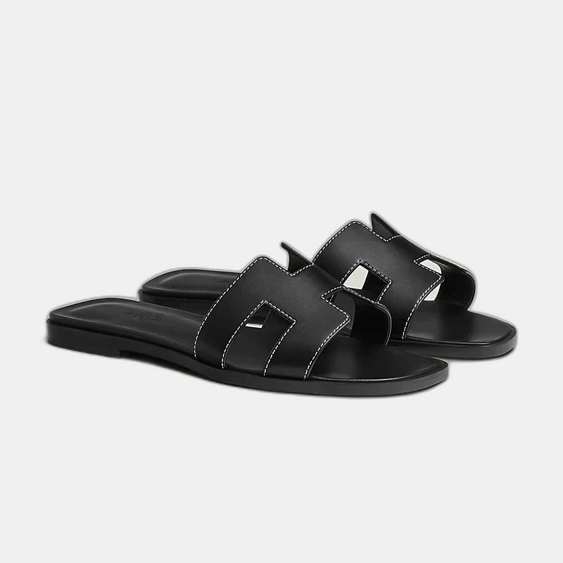Hermes - Claquettes Noir
