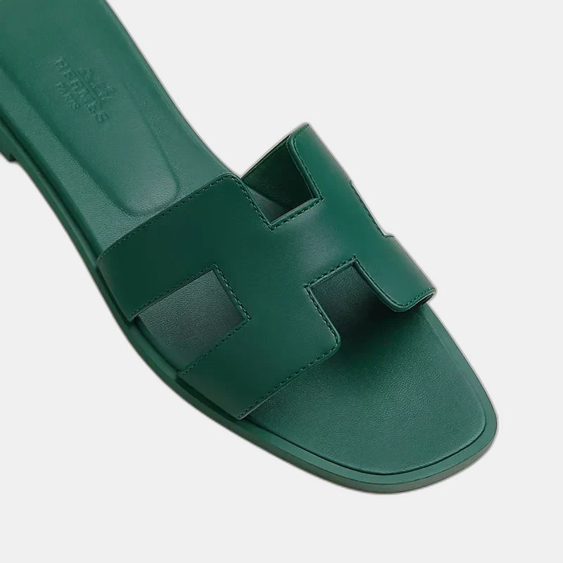 Hermes - Claquettes Vert viride