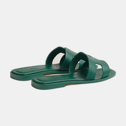 Hermes - Claquettes Vert viride