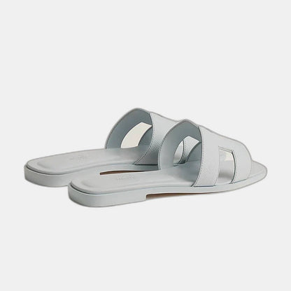 Hermes - Claquettes Bleu glacier