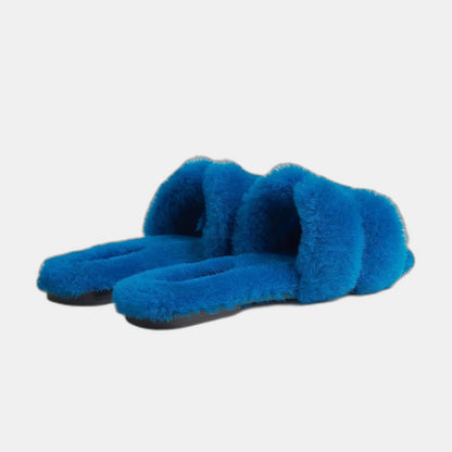 Sandales Oran - Bleu océan