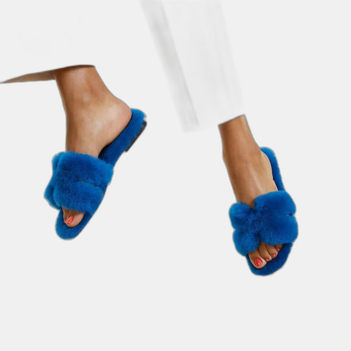 Sandales Oran - Bleu océan