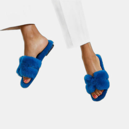 Sandales Oran - Bleu océan