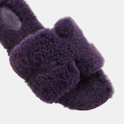 Sandales Oran - violet foncé