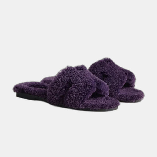 Sandales Oran - violet foncé