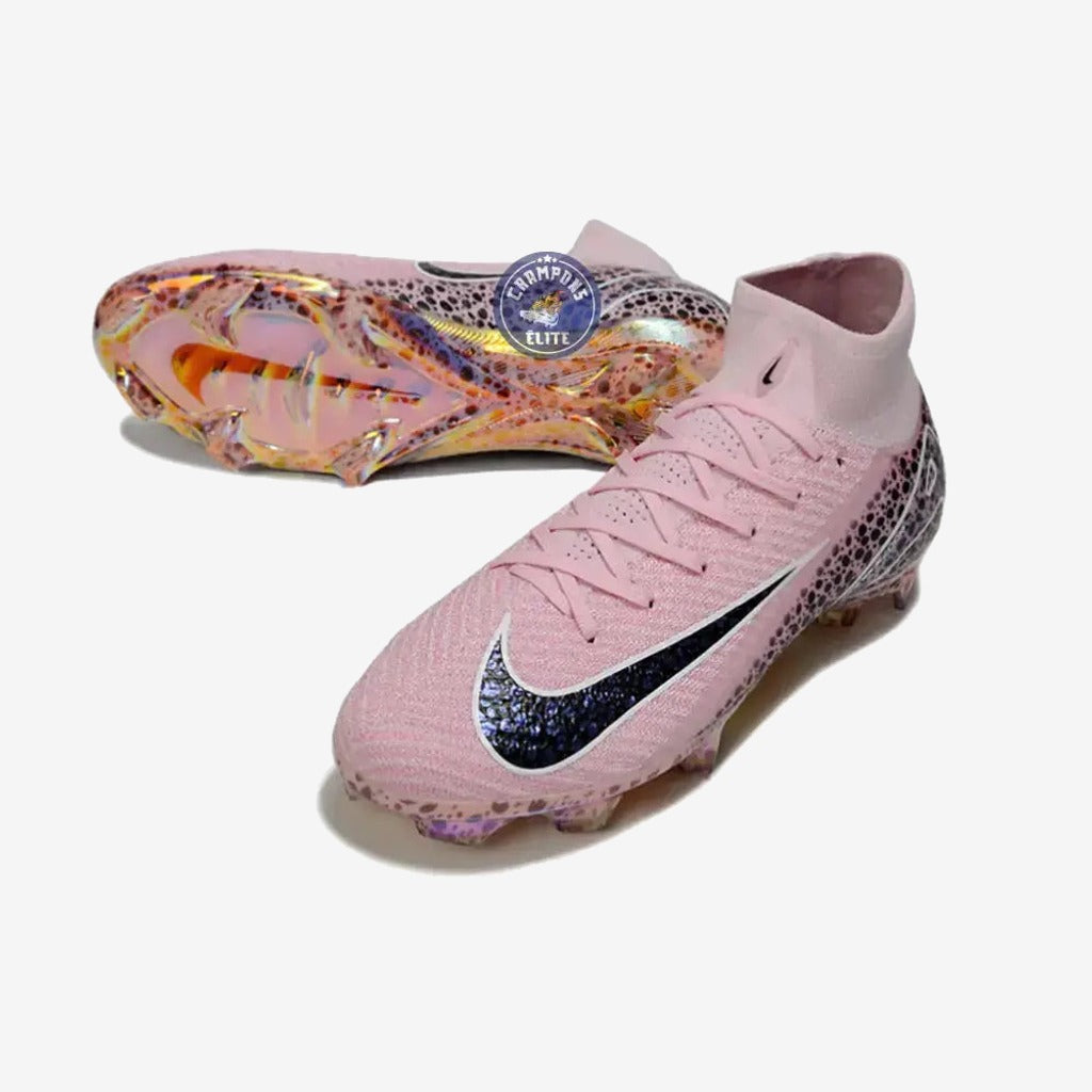 Nike Superfly 10 By You FG - Rose Motif Noir
