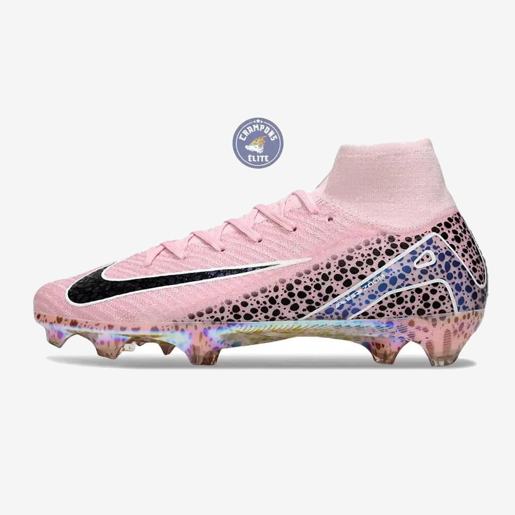 Nike Superfly 10 By You FG - Rose Motif Noir