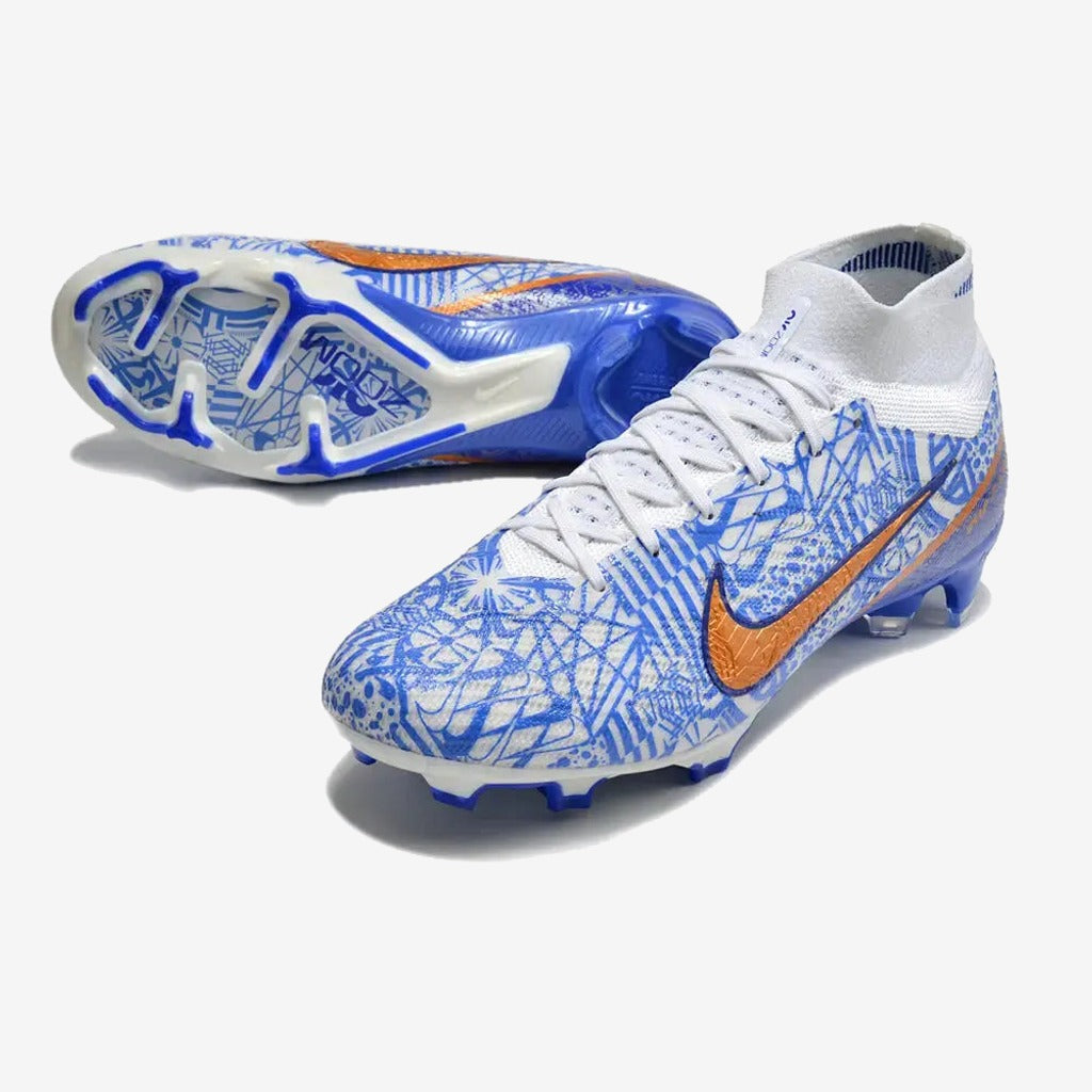 Nike Superfly 9 Elite CR7 FG 'Azulejo' Bleu/Doré