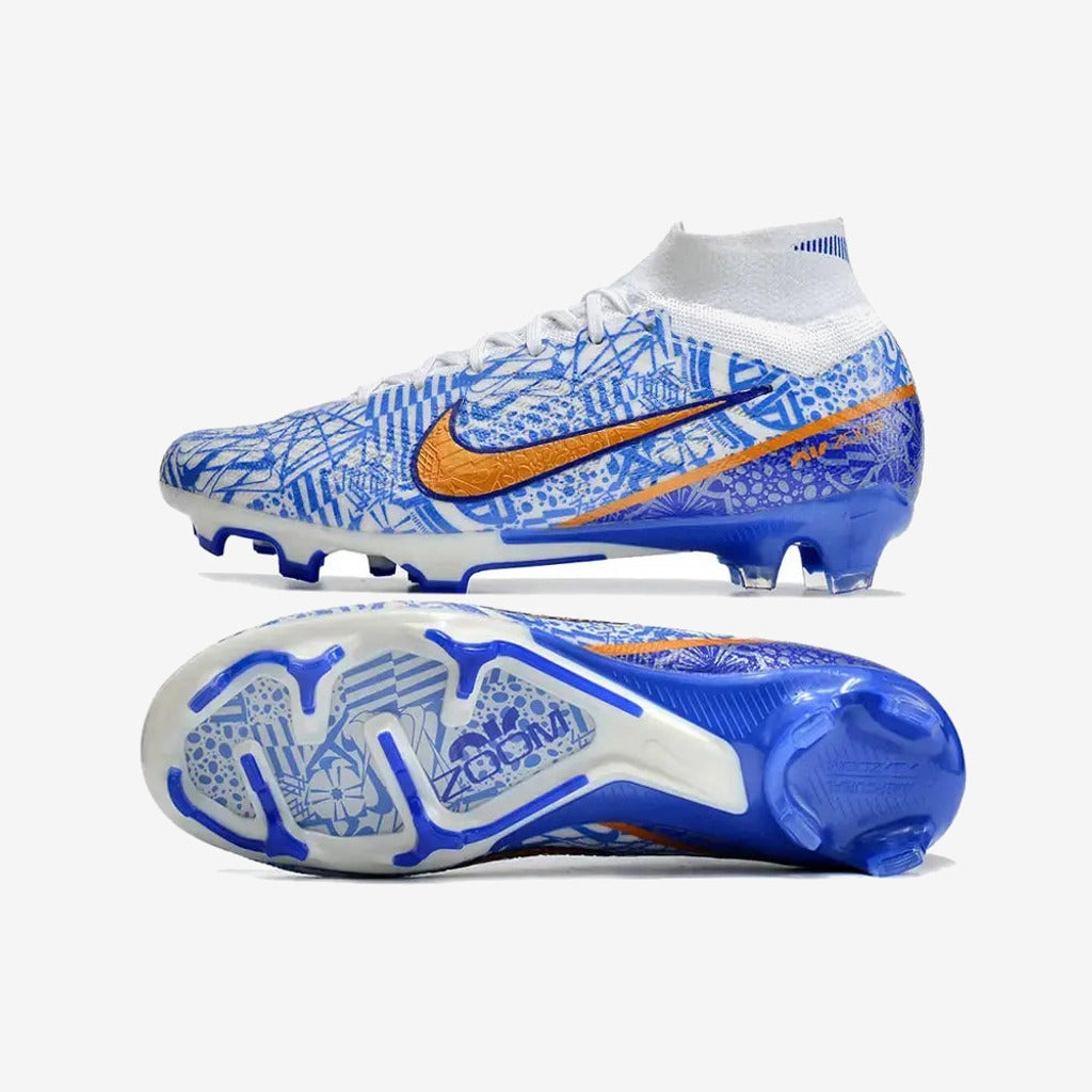 Nike Superfly 9 Elite CR7 FG 'Azulejo' Bleu/Doré