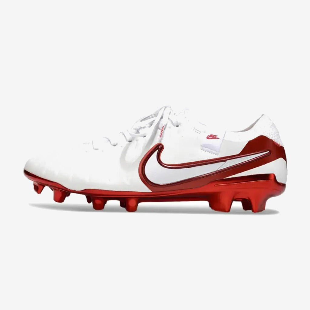 Nike TIEMPO LEGEND 10 ELITE FG CHROMATIC - BLANC/MULTICOLOR