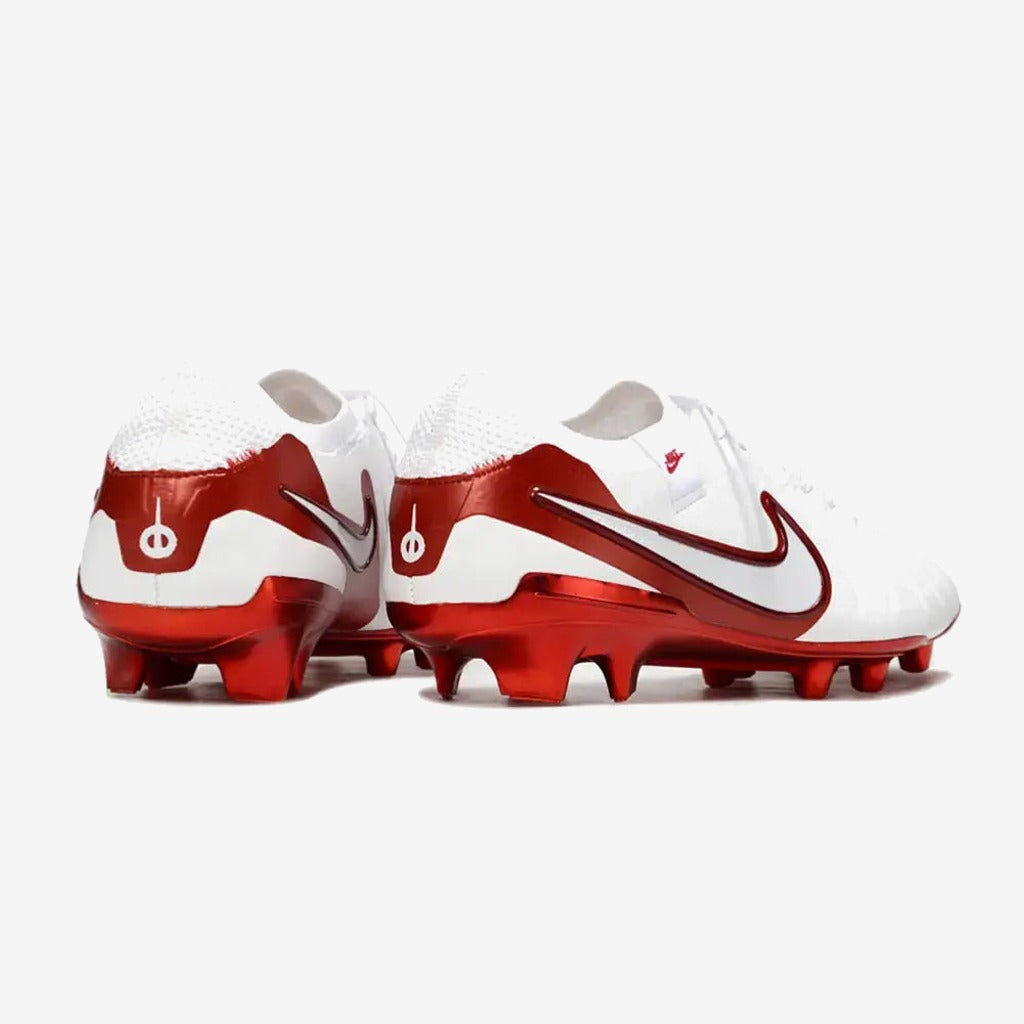 Nike TIEMPO LEGEND 10 ELITE FG CHROMATIC - BLANC/MULTICOLOR
