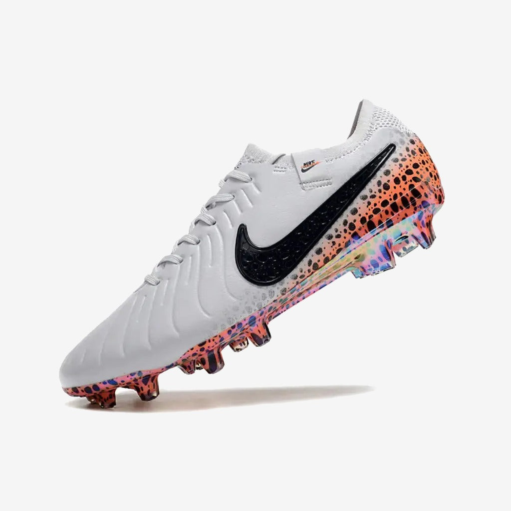Nike Tiempo Legend 10 Elite FG Electric Pack Gris/Orange/Léopard