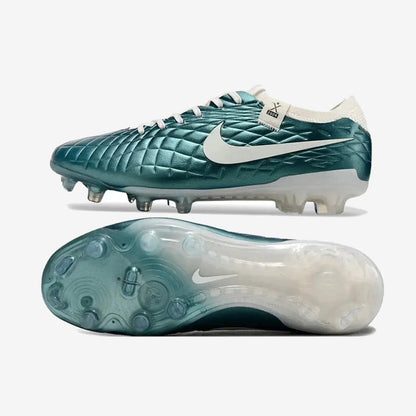 Nike Tiempo Legend 10 Elite FG Emerald - Turquoise/Blanc Cassé