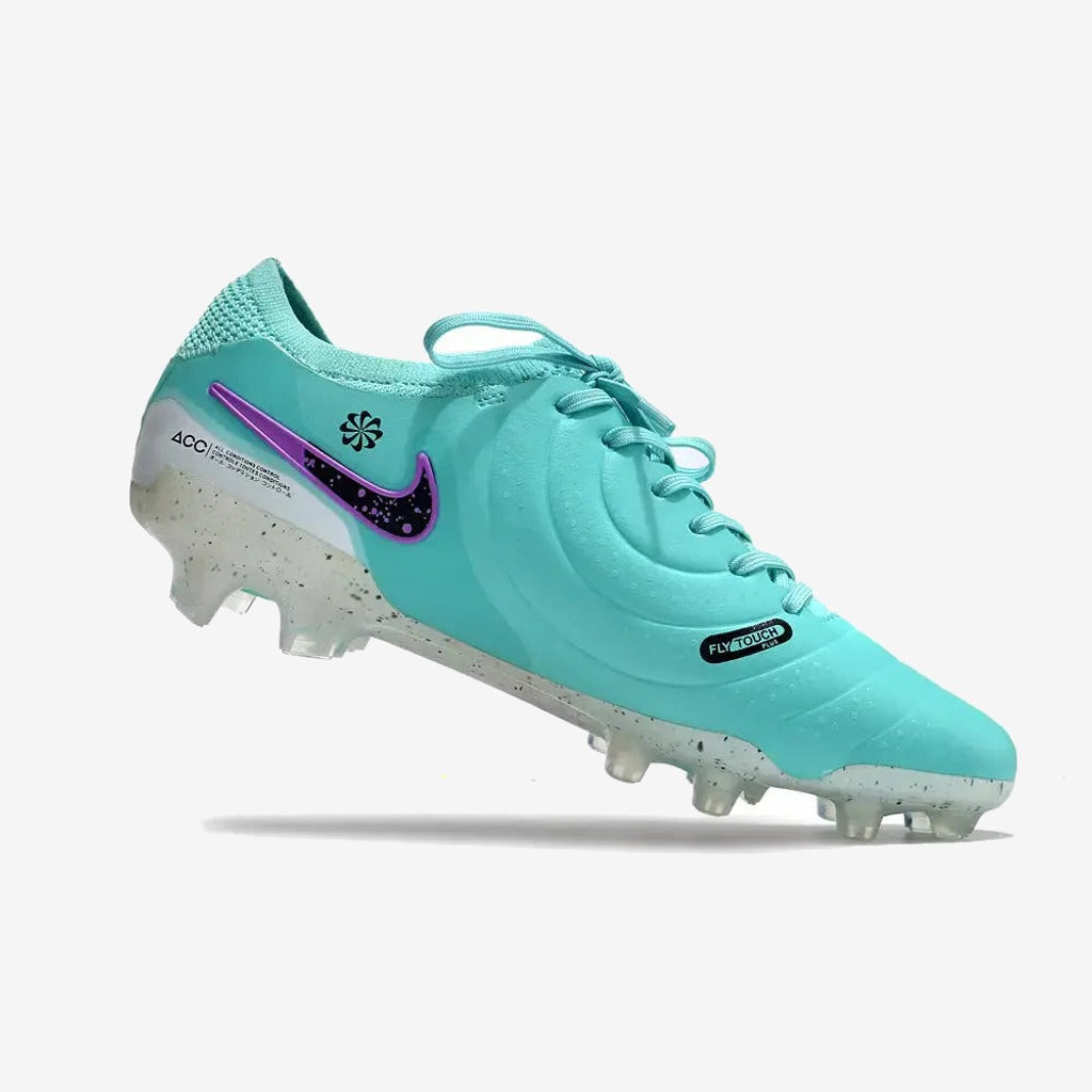 Nike Tiempo Legend 10 Elite FG Peak Ready - Turquoise/Noir/Violet