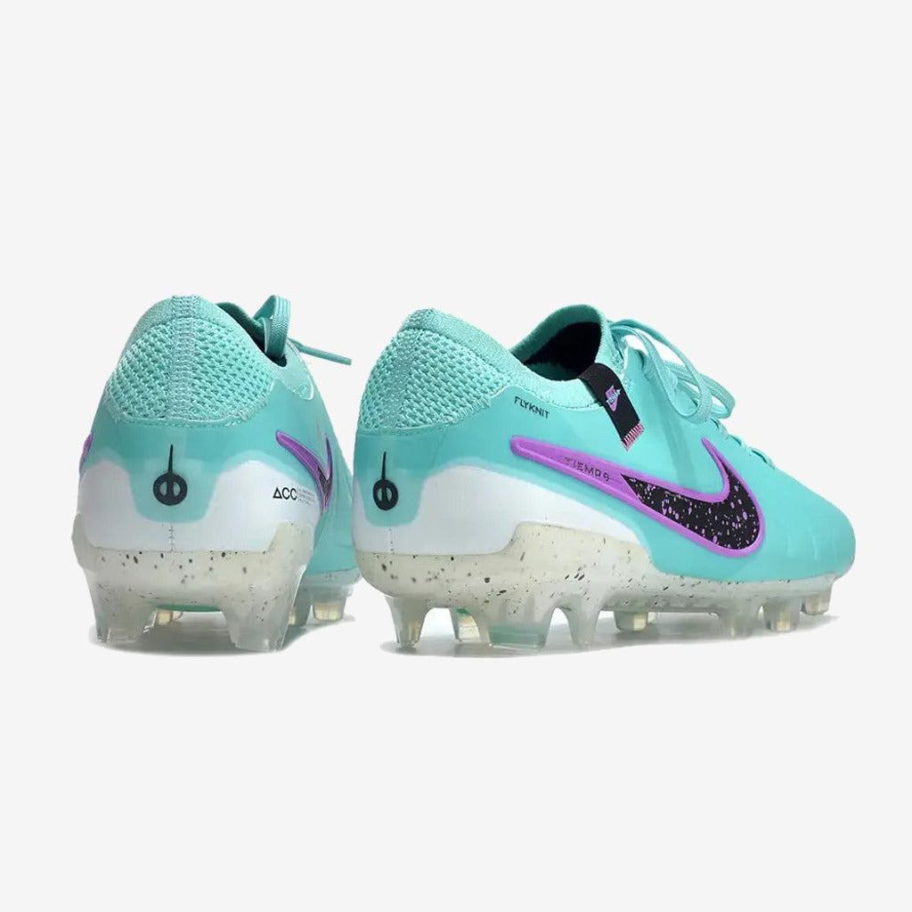 Nike Tiempo Legend 10 Elite FG Peak Ready - Turquoise/Noir/Violet