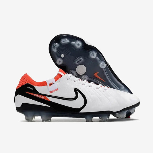 Nike Tiempo Legend 10 Elite FG Ready - Blanc/Noir/Rouge