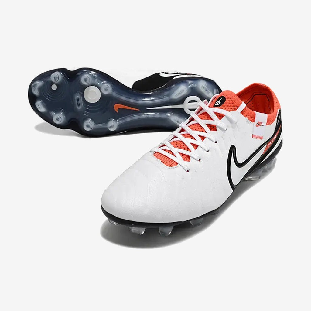 Nike Tiempo Legend 10 Elite FG Ready - Blanc/Noir/Rouge