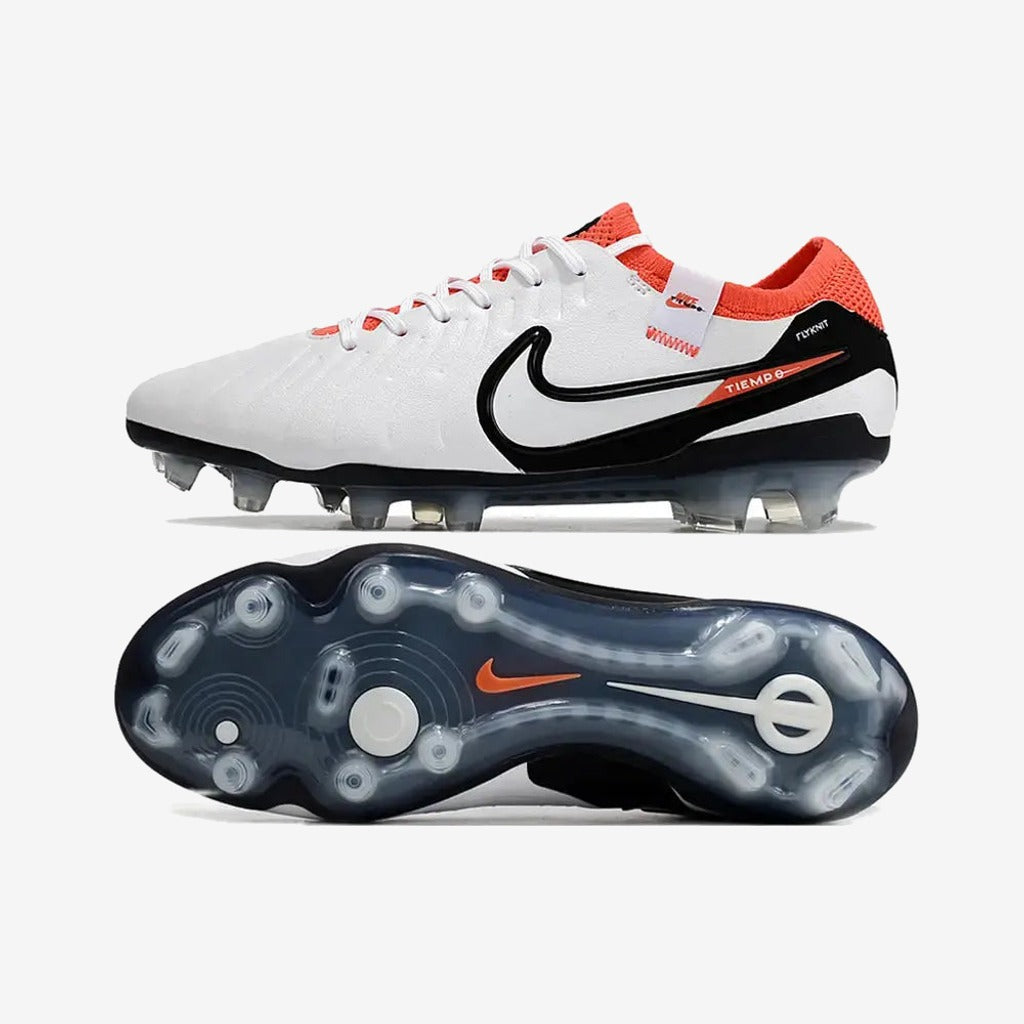 Nike Tiempo Legend 10 Elite FG Ready - Blanc/Noir/Rouge