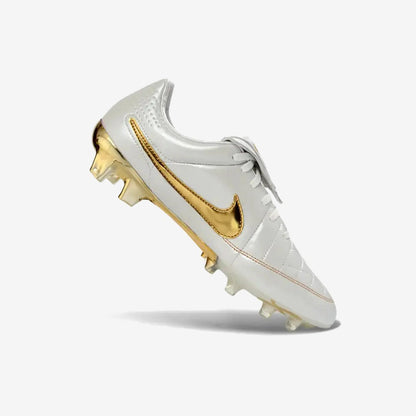 Nike Tiempo Legend R10 Touch of Gold - Blanc/OR