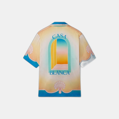 L'Arc Coloré Silk Shirt