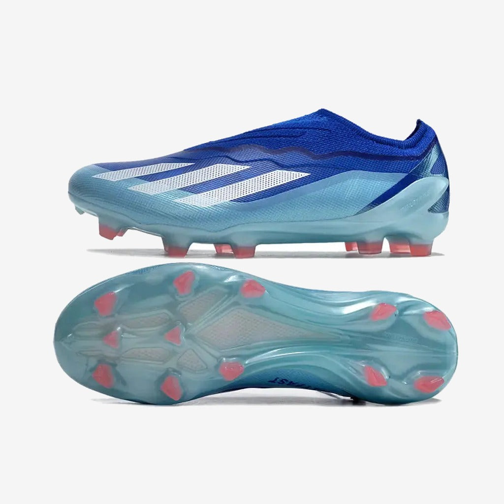 Adidas X Crazyfast Elite Laceless FG Marinerush - Bleu/Blanc/Rouge
