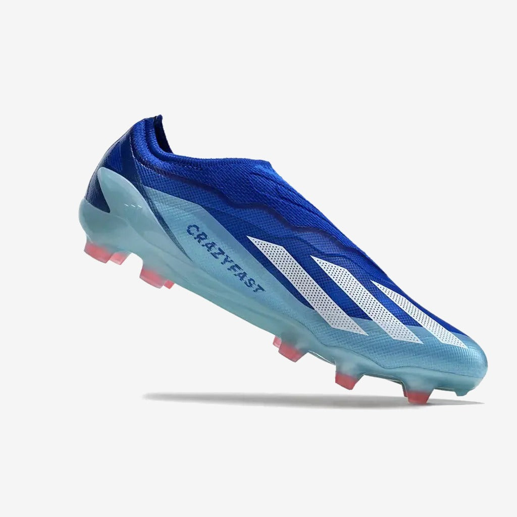 Adidas X Crazyfast Elite Laceless FG Marinerush - Bleu/Blanc/Rouge
